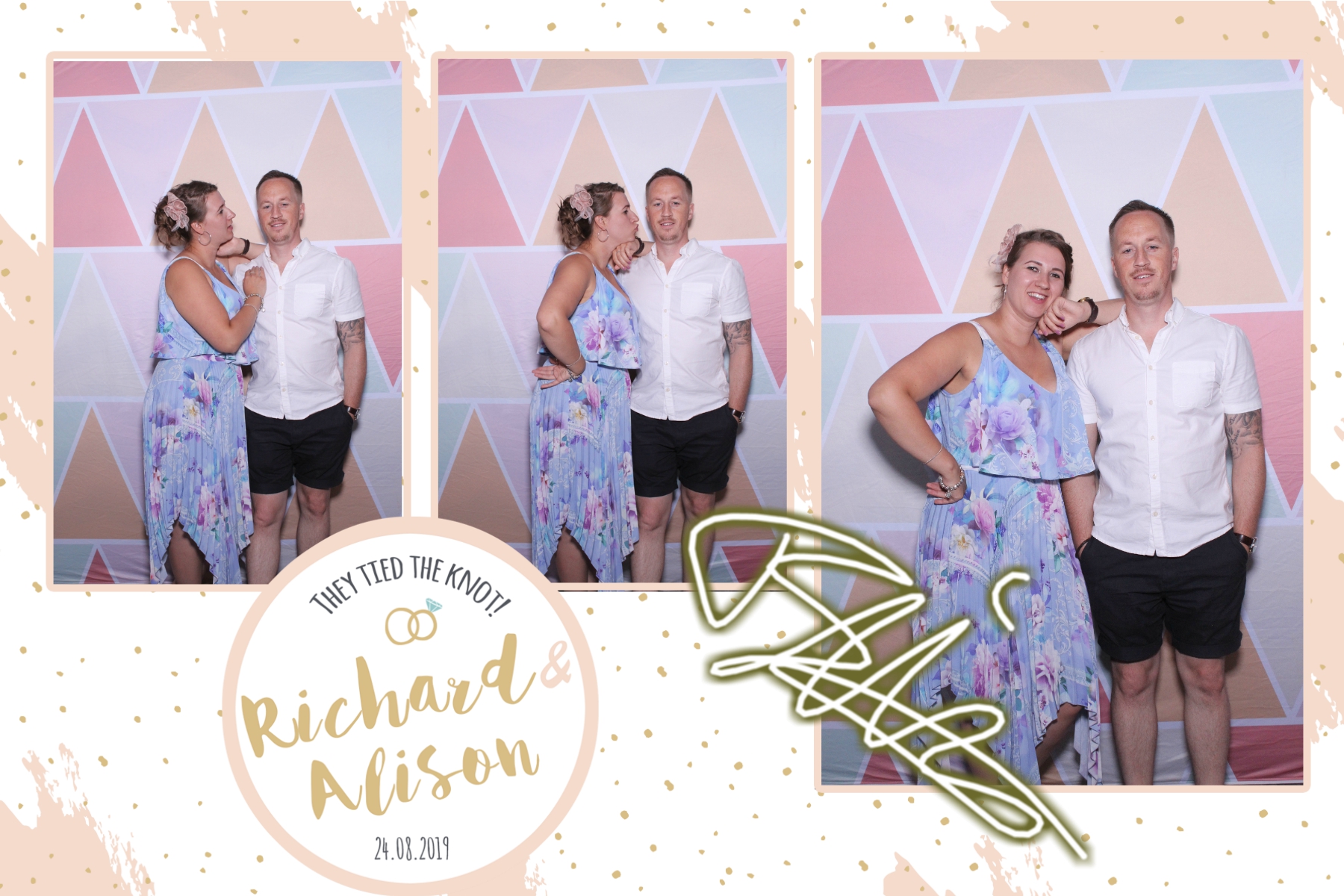 Richard and Alison | View more photos from the event at gallery.blissbooth.co.uk/u/BlissBooth/Richard-and-Alison